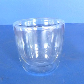 梨形玻璃双层杯tb-428